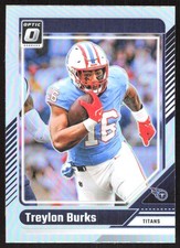 10345K 2024 Donruss Optic #193 Treylon Burks Holo