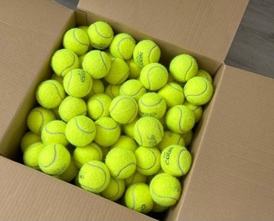 100 Tennisbälle gebraucht, Balls Unlimited, Black Code