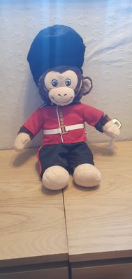 Build A Bear Queen's King's Beefeater London Guard Affe Plüschtier Stofftier Sehr guter Zustand