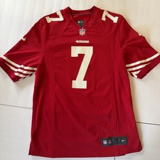 Men  s Nike Colin Kaepernick 7 San Francisco 49ers Game Jersey NFL Sz M - Red