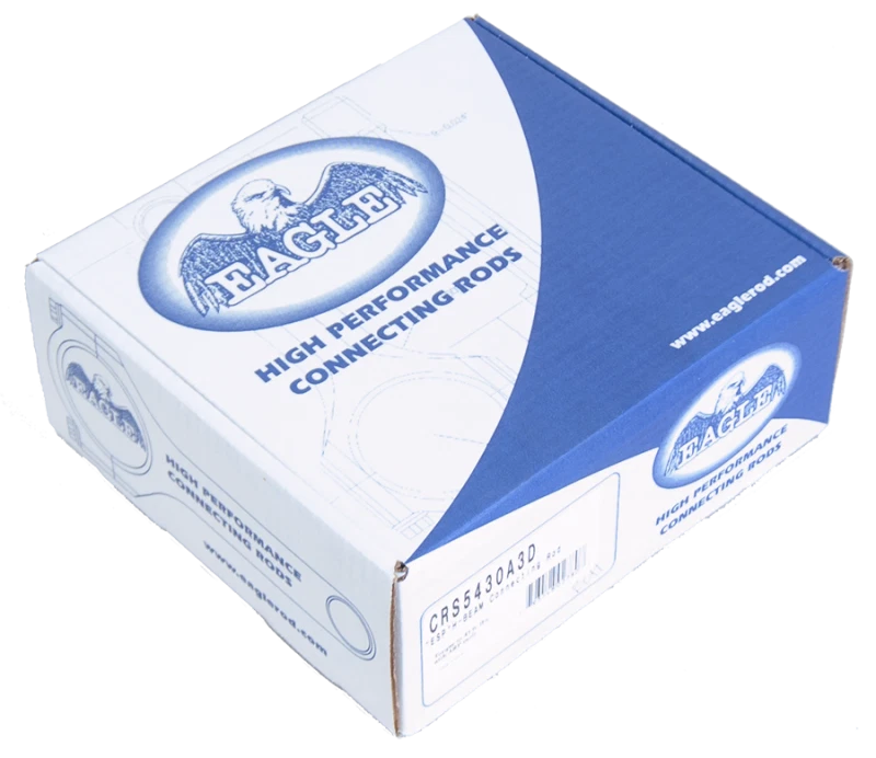 Varillas de conexión Eagle CRS5430A3D forjadas 4340 haz H para Acura/Honda 1994-2001 Foto 2 de 4