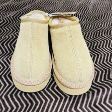 Bearpaw Girls Caroline Youth 3210Y US Size 12 Slippers Cow Suede Slides Tan