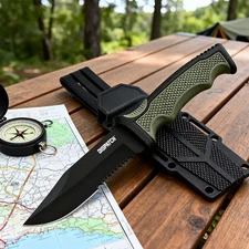 Fixed Blade Knife with Sheath Tactical knife Tactical Fixed Blade Knives Hunting