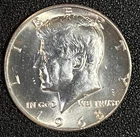 1968-D Kennedy Half Dollar. 40% Silver. Free Shipping!