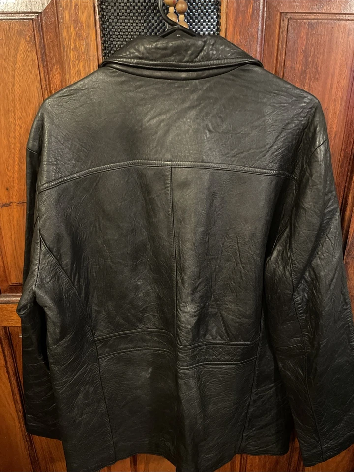 Chaqueta de cuero vintage GUESS Foto 3 de 3