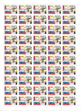 Russland 1992 Mi. 277 ** Bogen MNH Frohes neues Jahr