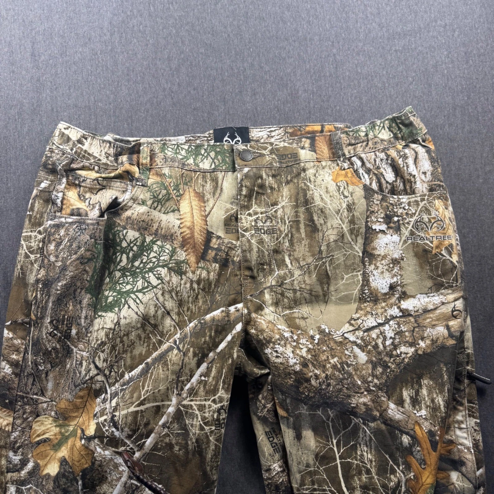 Realtree Edge Camo Pants Mens Large 36-38 Cotton Blend Hunting Fishing 1511C4