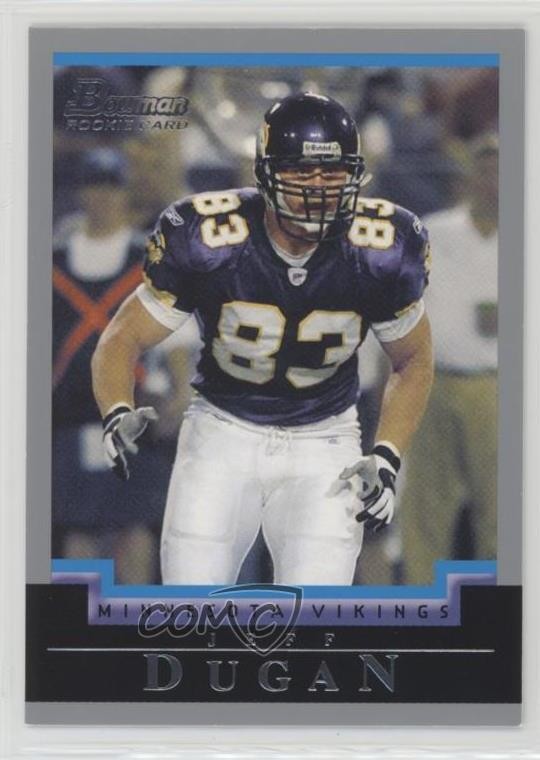 2004 Bowman Jeff Dugan #124 Rookie RC e9p