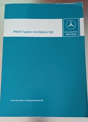 Mercedes Werkstatthandbuch M102 Motor W123 W124 W201 190E 230E Reparaturanleitun - Bild 1 von 4
