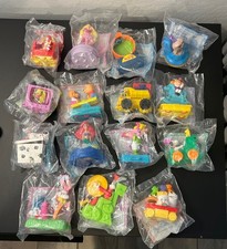 1994 HAPPY BIRTHDAY TRAIN - McDonalds Happy Meal Toys - NOS Complete Set Of 15