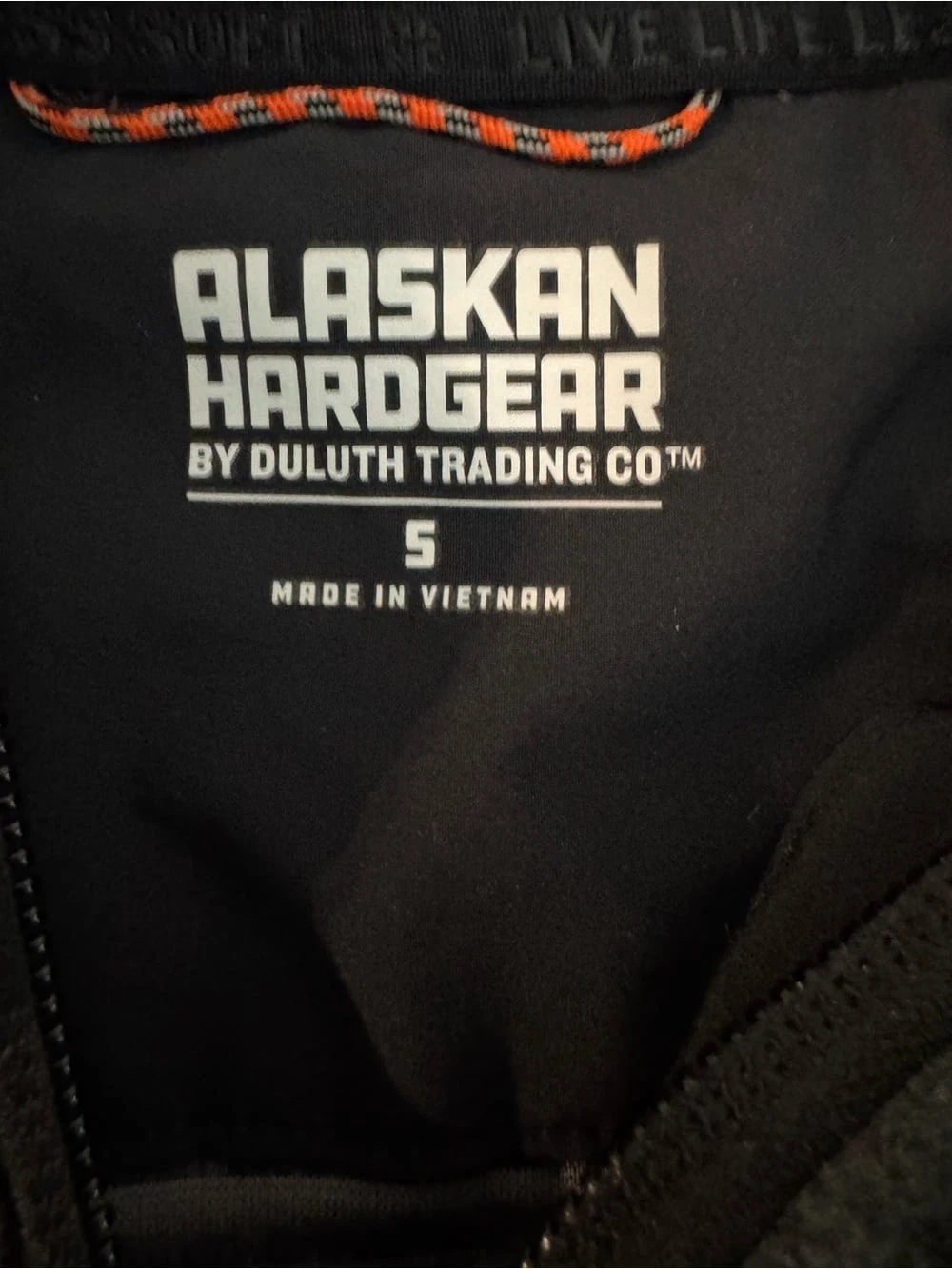 Alaskan Hardgear AKHG Blackburn Grid Fleece Full Zip Hoodie Gray Men’s S image 2
