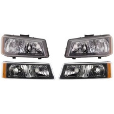 Headlight Kit For 2003-2006 Chevrolet Silverado 1500 Fits Avalanche 1500