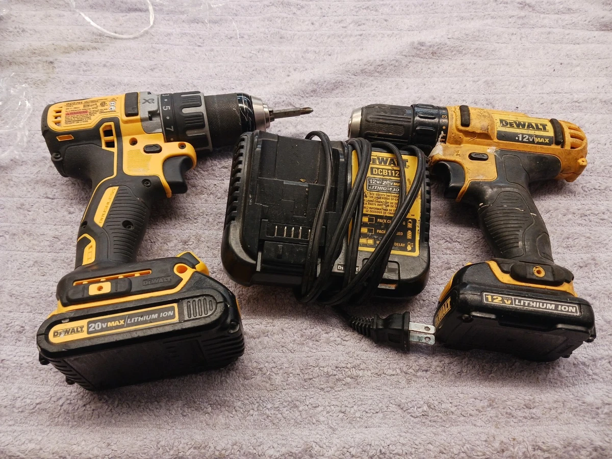 DEWALT DCD791 DCD 710 TWO BATTARIES Charger