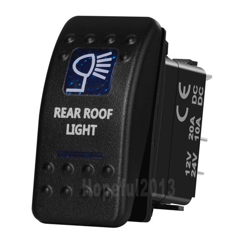 Interruptor basculante LED azul para coche barco ARB/CARLING/NARVA ESTILO 12V-24V impermeable - Imagen 62 de 67
