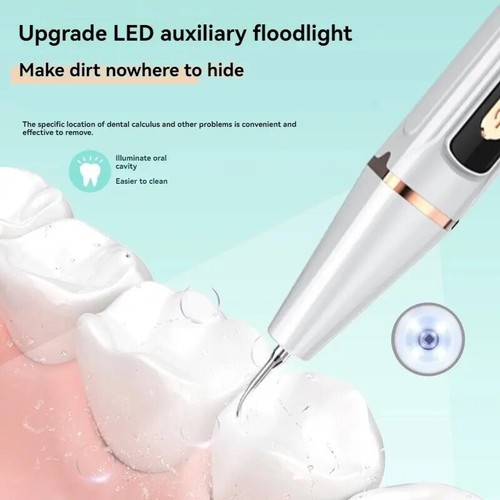 Ablatore Dentale Pulizia Denti Rimozione Tartaro Placca Fumo Sbiancamento Denti - Foto 5 di 13