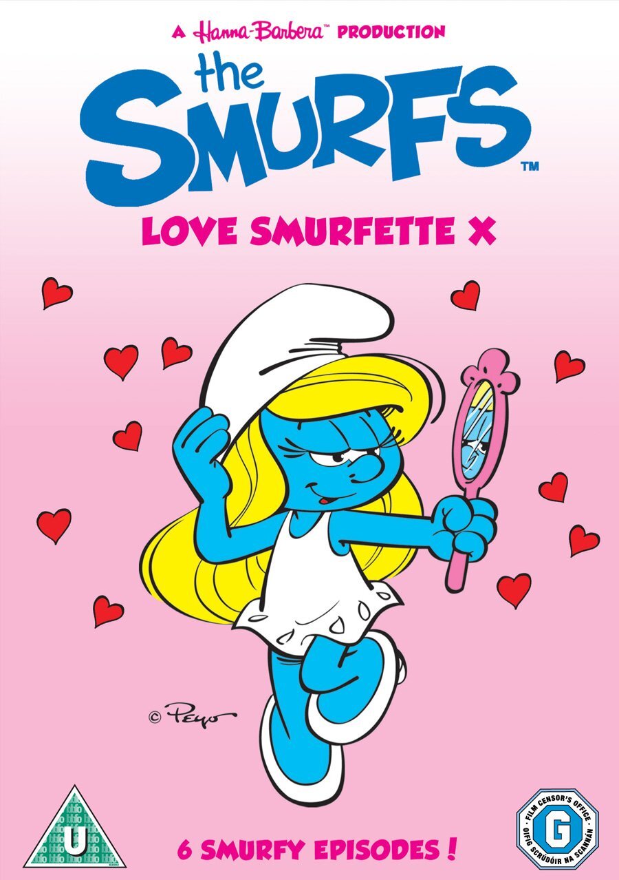 The Smurfs - Love Smurfette (DVD) Don Messick Lucille Bliss Paul Winchell