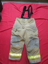 42 x 30 Cairns REAXTION Firefighter Pants W Suspenders Bunker Turnout Fire Gear