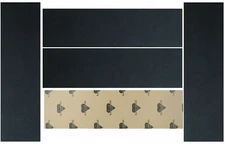 Black Diamond Skateboard Grip Tape Black 9" x 33" Griptape 5 Pack of Sheets