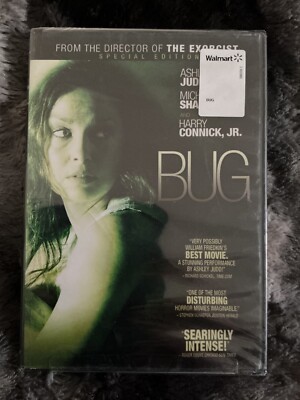 Free Shipping! BRAND NEW - DVD - Bug - Ashley Judd - Harry Connick Jr.