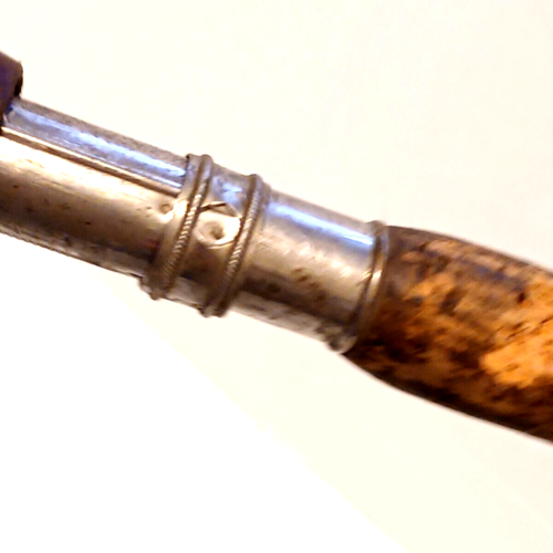 Vintage Antique Fishing Pole Rod As Shown Has Some Damage - Picture 4 of 9
