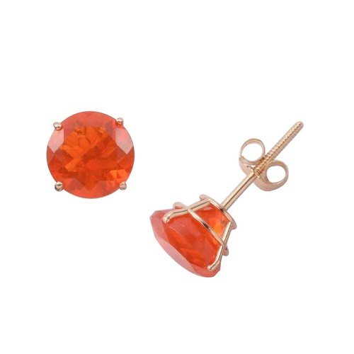 Anello Granato Spessartina Arancione Argento 925 Placcato Oro Bianco Anello Granato Spessartina Arancione Argento 925 Placcato Oro Bianco