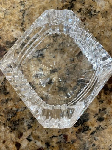 Vintage Waterford Crystal STAR Ashtray ~ 4"