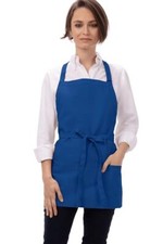 Unisex Three Pocket Apron One Size Royal