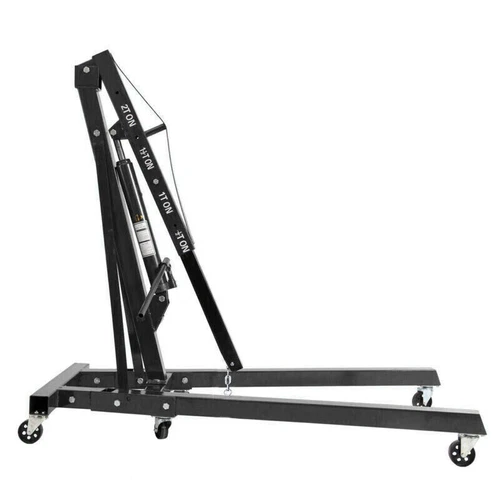 2 Ton Hydraulic Fold Engine Crane Hoist Lift Stand Wheels Easy Move Workshop - Picture 11 of 15
