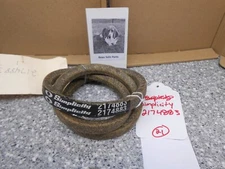 Simplicity B&S Ferris Murray Snapper V-Belt 034.00 Part # 2174883