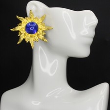 Alloy Sunflower Earrings Retro Women's Trend Bohemian Ethnic Style Earrings