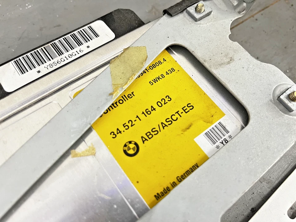 Módulo BMW E36 ABS ASC+T 1992-1999 325i 328i M3 1164023 1090029 usado OEM Foto 2 de 4