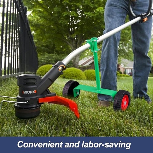 Adjustable Support Wheel Attachment String Trimmer 26mm 28mm Shaft Easy Weeding - Picture 8 of 9
