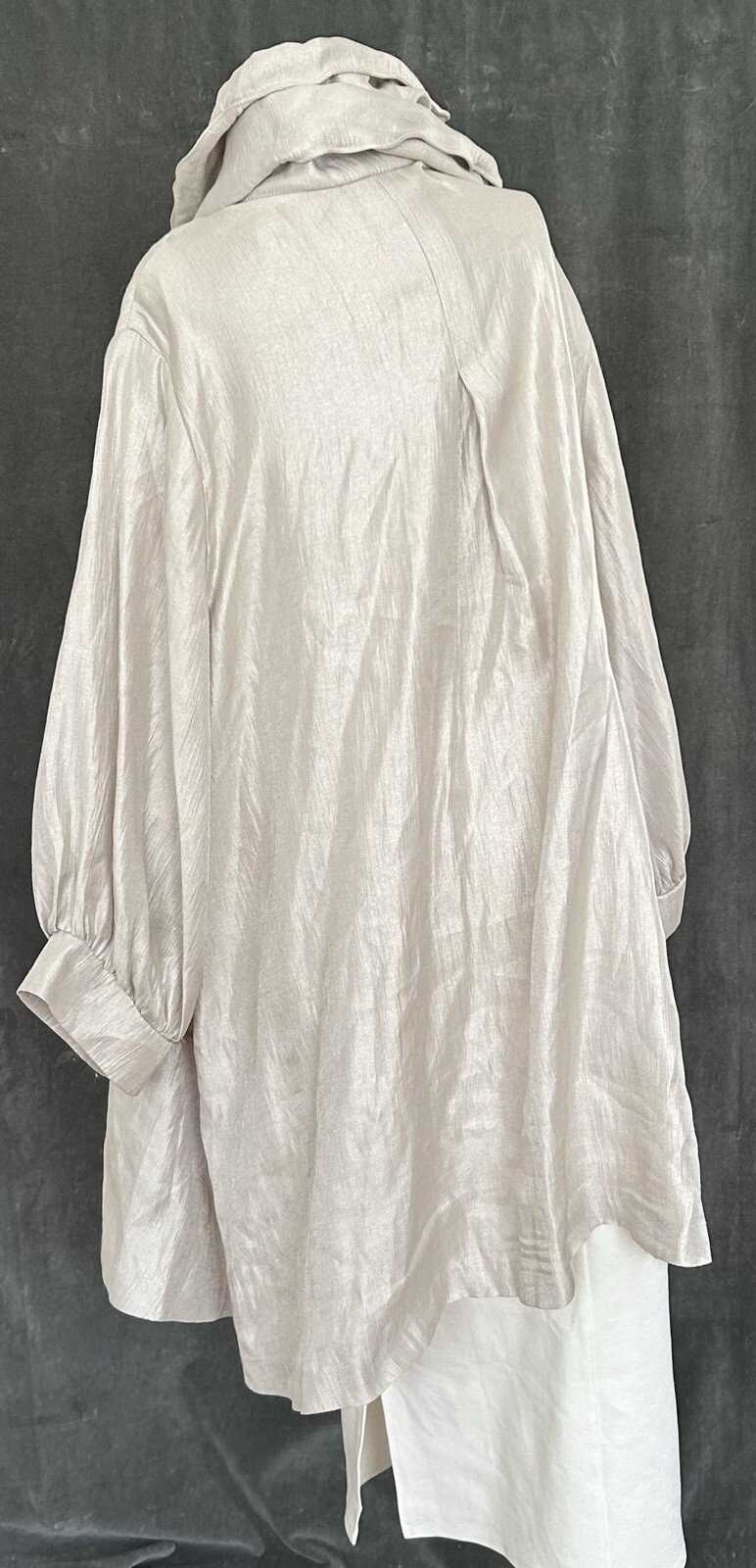 IC Collection Swing Jacket Structured Wire Collar… - image 15