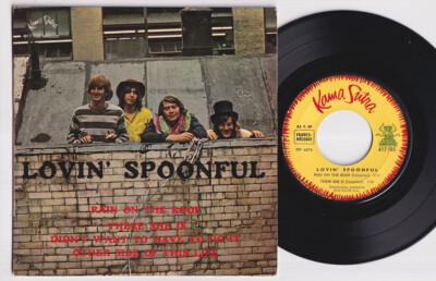 The LOVIN' SPOONFUL * Rain On The Roof * 1966 FRENCH BEAT EP * Listen!