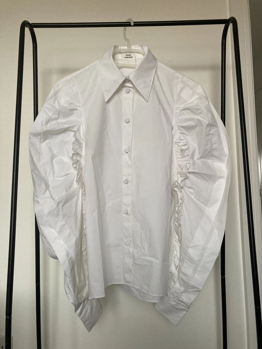 white blouse h&m