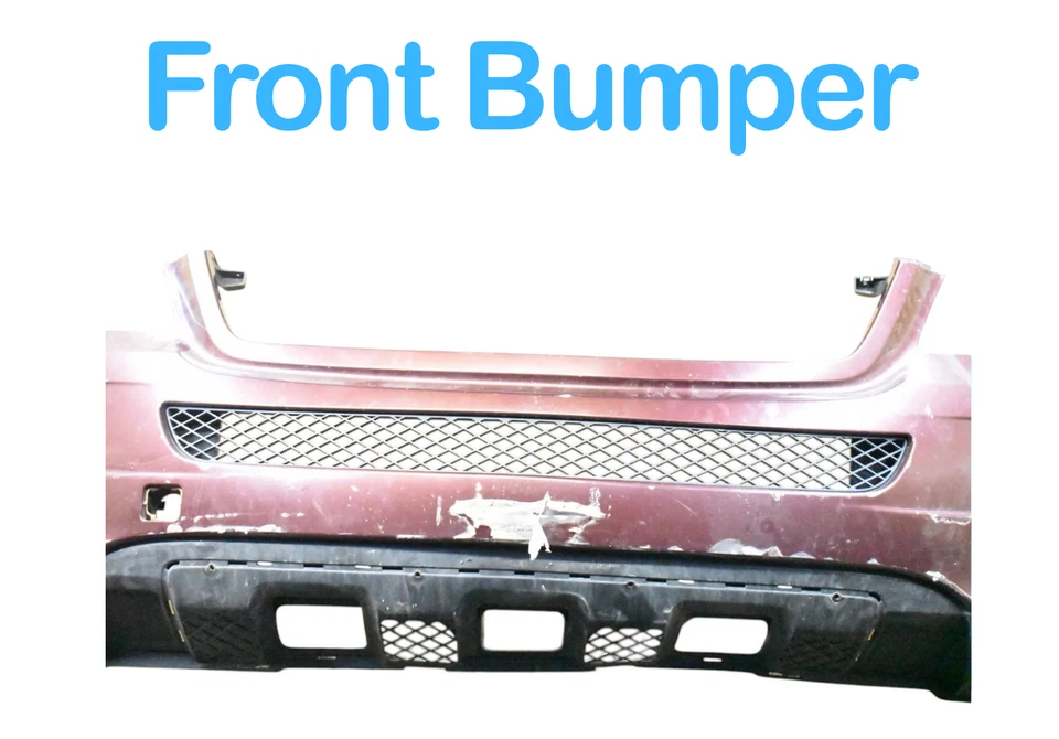 06-08 Conjunto de cubierta de parachoques delantero rojo Mercedes ML350 ML550 ML320 1648850625 FABRICANTE DE EQUIPOS ORIGINALES Foto 2 de 4