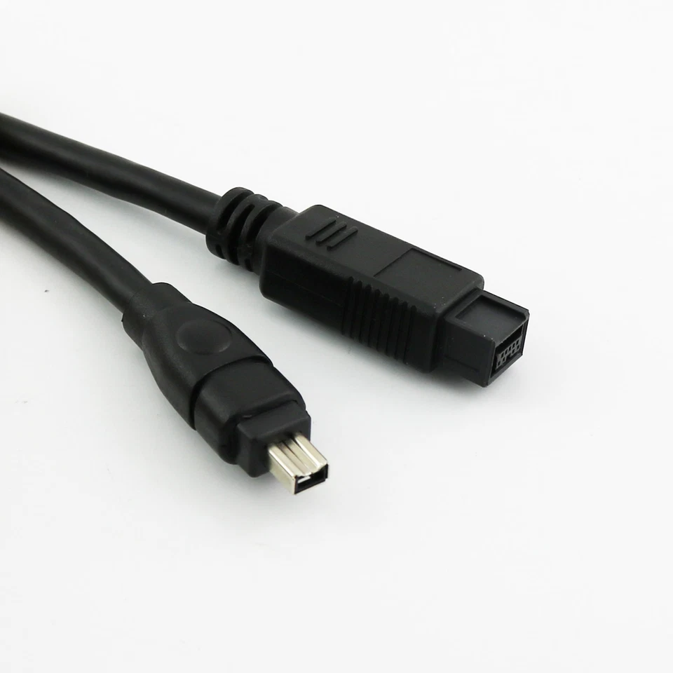 1x Firewire 800 to 400 9 Pin to 4 Pin Male IEEE1394b Bilingual Cable Cord 6ft - Image 3 of 4