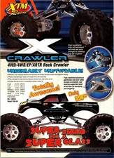 XTM X Crawler 4wd ARTR Print Ad Wall Art Decor