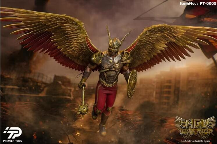 Premier Toys Black Adam Hawkman 1/6 Scale PT0005 Action Figure IN