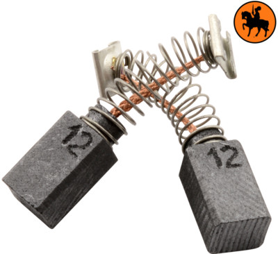 Carbon Brushes For Hitachi FDV 20VA Drill - Replacement Set, Size 6.5x7.5x12mm