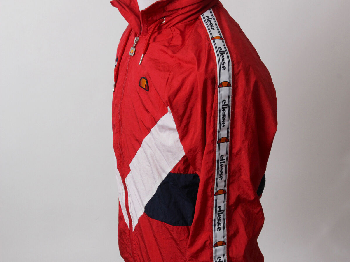 Men's Red Ellesse Jacket Windbreaker Medium M | eBay Men's Red Ellesse Jacket Windbreaker Medium M | eBay