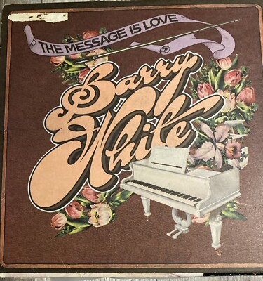 Barry White - The Message Is Love 1979 Original 1ST Pressing W/Lyric Inner