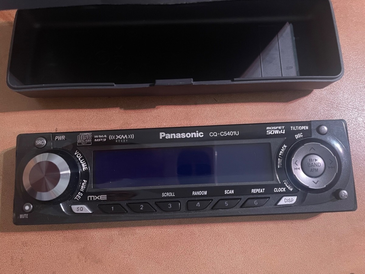 Panasonic CQ-C5401u Detachable Car Stereo Face Plate w Case