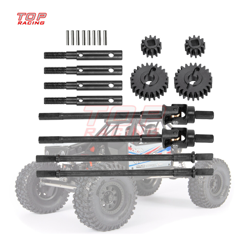 Currie F9 Portal Axle CVD Drive Shaft Dogbone Gear Output Shaft 1/10