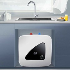 New Electric Hot Water Heater 110V Small Compact Tank Bathroom 1500W 8L US Stock