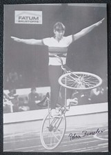 10593 Petra Bender Kunstradfahren Autogrammkarte original signiert