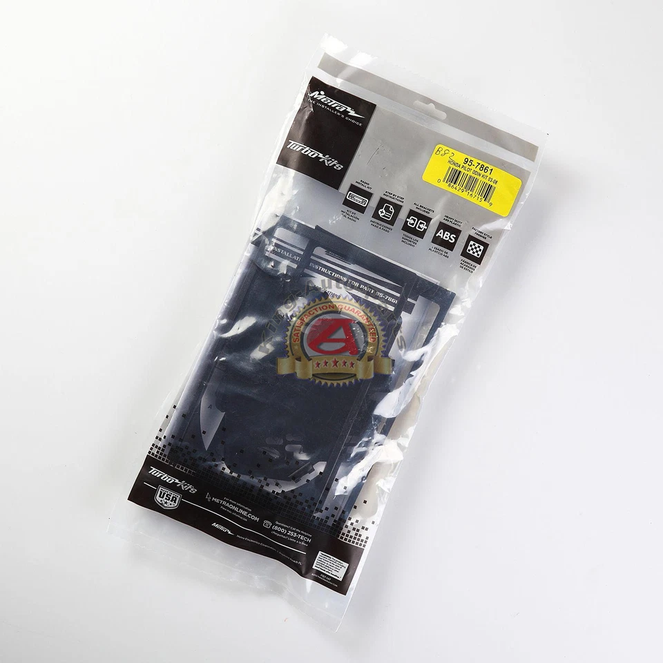 New Metra 95-7861 Double DIN Stereo Install Dash Kit for 2003-2008 Honda Pilot Foto 3 de 3