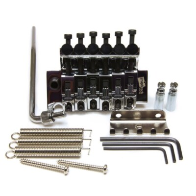 NEW - Graph Tech SS LB63 Floyd Rose Tremolo Bridge - CHROME, PS-0080-C0 