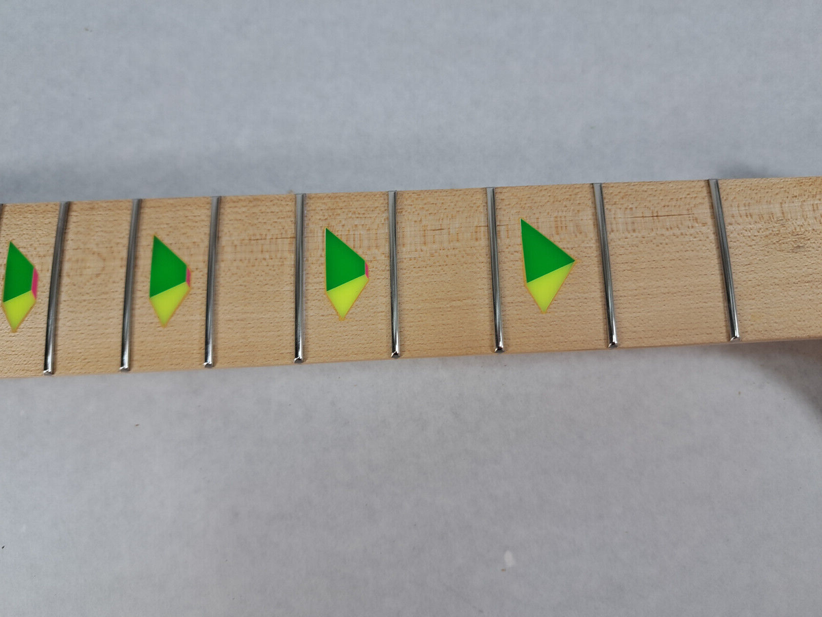 7 string Pyramid Neck-fits ibanez (tm) rg jem UV bodies- 65mm Heel