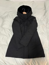 Woolrich Boulder Parka In Ramar Cloth With Hood And Detachable Faux Fur Trim